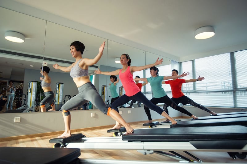 Beach Pilates Sunset Workout